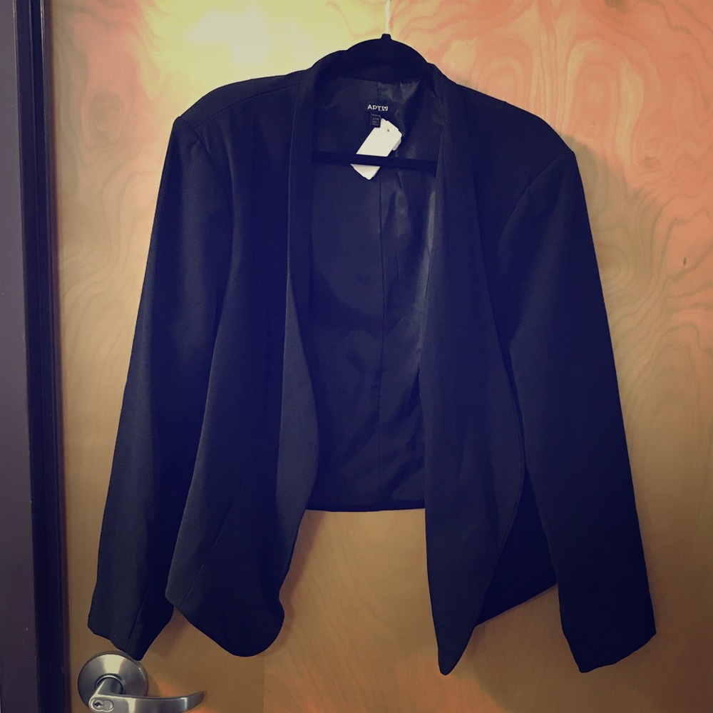 NWT Black, APT 9 Blazer